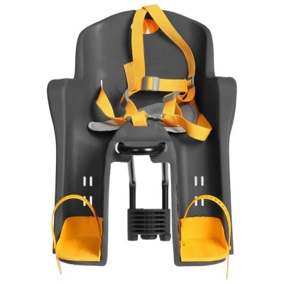 Велокресло переднее BG-6, крепление на раму, цвет чёрный