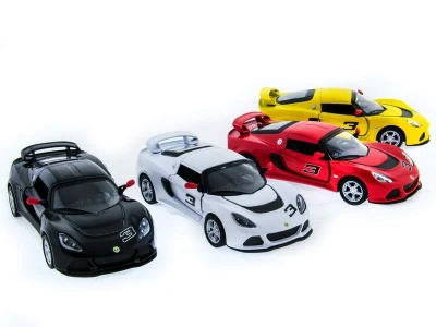 Машина Kinsmart Lotus Exige S (1/12шт) 1:40  б/к