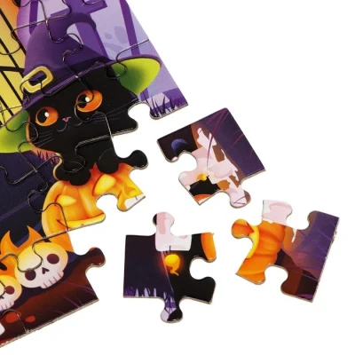 Термостакан с пазлом «Ведьмочка», 54 элемента, 350 мл