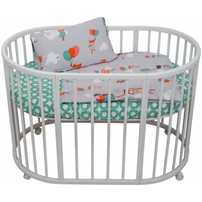 Комплект постельного белья 3 предмета ВОМБАТИК Cl-1003-Li Classic Collection Лисята