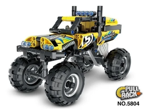 Конструктор Qihui Mechanical Master Монстр-трак Киборг совместим с QH5803, инерц. (199 деталей)