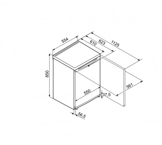 Холодильник Liebherr Liebherr T 1700