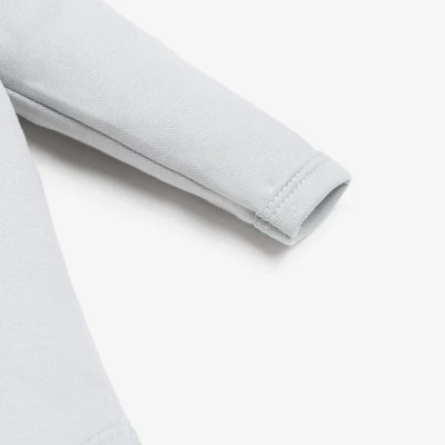 Боди с дл. рукавом Крошка Я "Мой первый НГ", серый