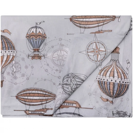 Пододеяльник детский ВОМБАТИК-Путешественники 142х112 на молнии