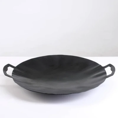 Садж "Вороненый NEW" диаметр 35 см, толщина стали 2 мм