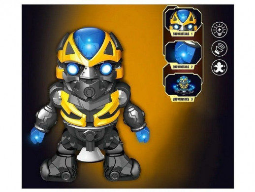 Робот танцующий "Dance hero" 696-58, желтый