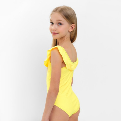 Купальник слитный детский MINAKU цвет жёлтый, рост 140-146