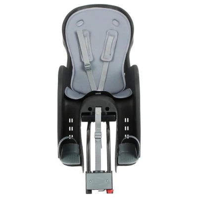 Велокресло заднее BQ-7-4 с регулировкой наклона, крепление на раму, цвет чёрный