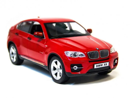 Р/У машина MZ BMW X6 2016, красный, 1/14 +акб