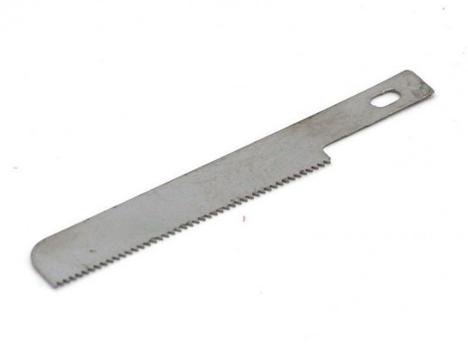 Набор лезвий (пилка по пластику, длина 45 мм) к ножу с цанговым зажимом, 5 шт.