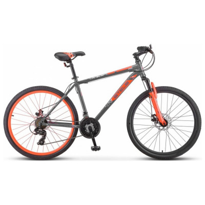Велосипед 26" Stels Navigator-500 D, F020, цвет серый/красный, р. 20"
