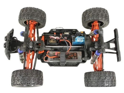 Радиоуправляемый монстр Remo Hobby MMAX Brushless UPGRADE (синий) 4WD 2.4G 1/10 RTR