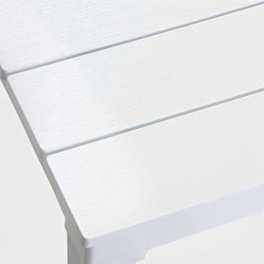 Набор садовой мебели "Прованс": стол квадратный 80 х 80 см + 4 кресла, белый