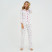 Пижама новогодняя женская (рубашка и брюки) KAFTAN "Deers", цвет белый, размер 48-50