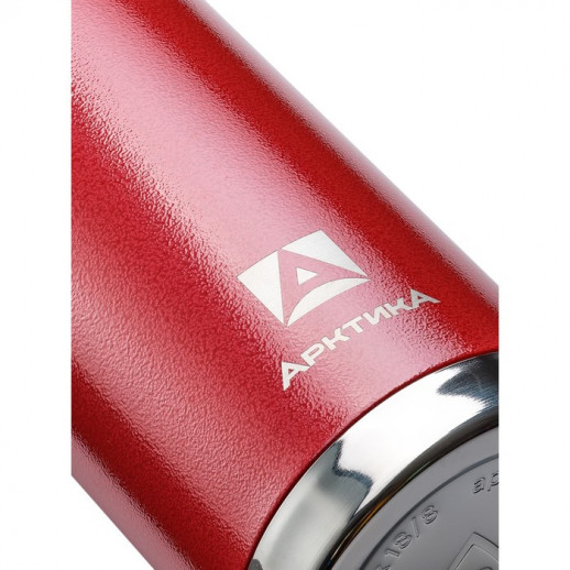 Термос "Арктика" 106, 900 мл, сохраняет тепло 28 ч,  красный