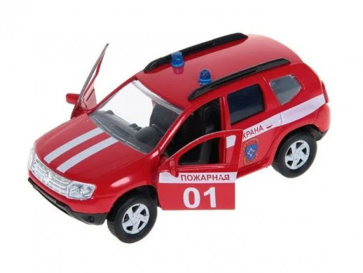 Машина Autotime "RENAULT DUSTER" пожарная охрана 1:38