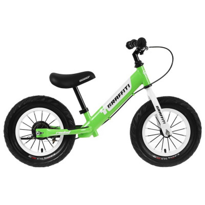 Беговел 12" GRAFFITI Rocket, цвет розовый