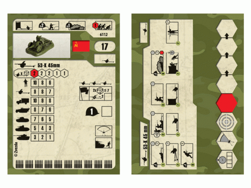 Сборные солдатики ZVEZDA Советская 45-мм пушка, 1/72