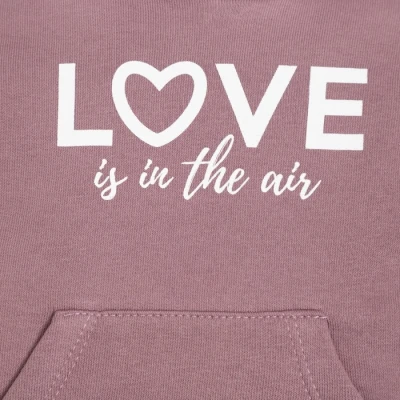 Костюм: толстовка и брюки Крошка Я Flower, сиреневый