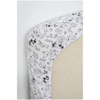 Простыня ВОМБАТИК Classic Collection Звери и звезды