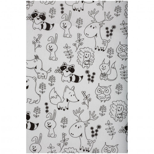 Простыня ВОМБАТИК Classic Collection Звери и звезды