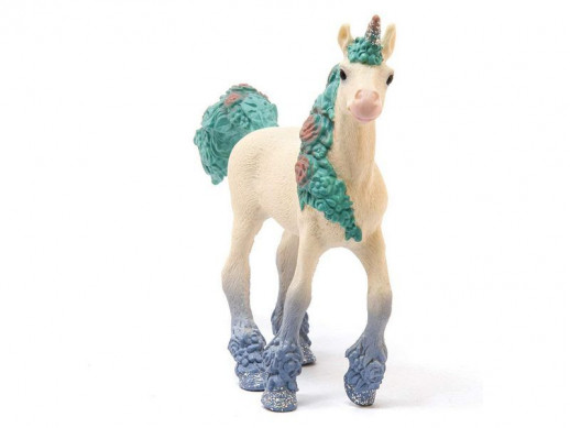 Фигурка Schleich Цветочный единорог, жеребенок