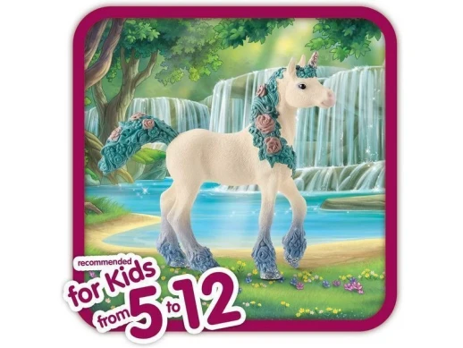 Фигурка Schleich Цветочный единорог, жеребенок