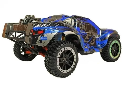 Радиоуправляемый шорт-корс Remo Hobby EX3 UPGRADE (синий) 4WD 2.4G 1/10 RTR
