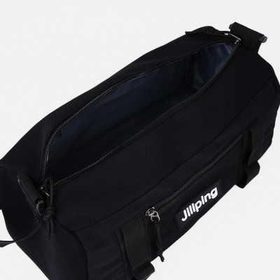 Сумка спортивная на молнии, наружный карман, цвет зелёный