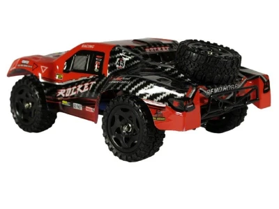 Радиоуправляемый шорт-корс Remo Hobby Rocket UPGRADE V2.0 (красный) 4WD 2.4G 1/16 RTR