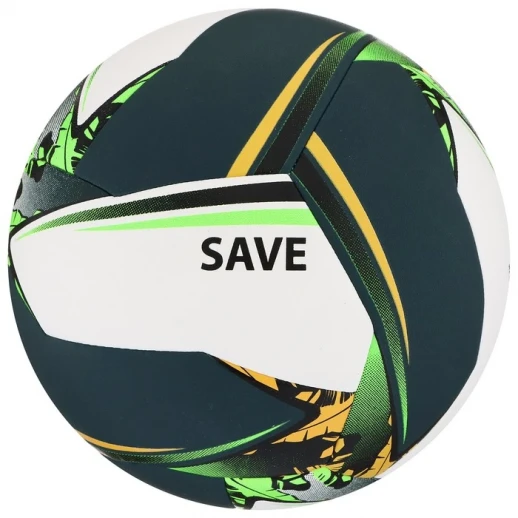Мяч волейбольный TORRES Save, PU, гибридная сшивка, 12 панелей, р. 5