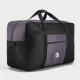 Сумка дорожная на молнии, наружный карман, цвет чёрный