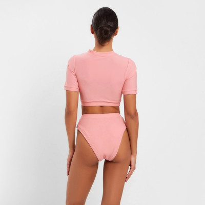 Купальник раздельный MINAKU с топом, цвет розовый