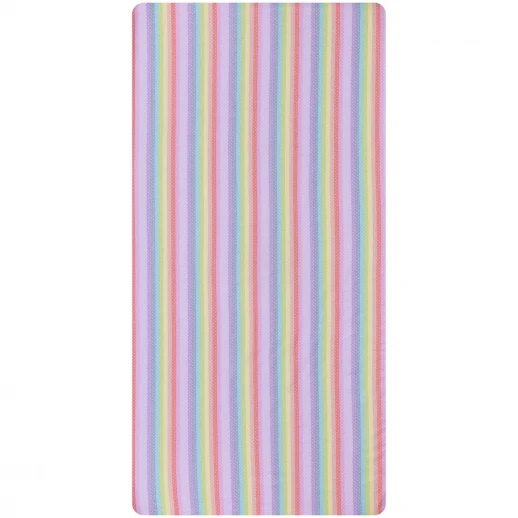 Простыня на резинке 125х75х12 универсальная ВОМБАТИК Cl-0106-Rad Classic Collection Радуга