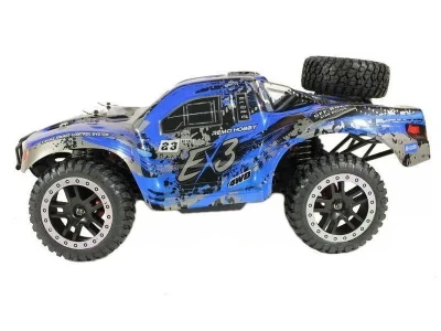 Радиоуправляемый шорт-корс Remo Hobby EX3 Brushless UPGRADE (синий) 4WD 2.4G 1/10 RTR