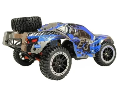 Радиоуправляемый шорт-корс Remo Hobby EX3 Brushless UPGRADE (синий) 4WD 2.4G 1/10 RTR