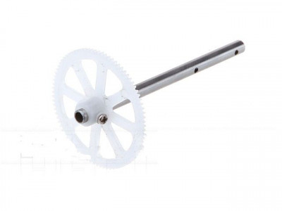 Вал основного ротора с шестерней для вертолета WL Toys V911