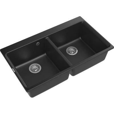 Кухонная мойка RIVELATO Rivelato AXEL X-90-2D antracite