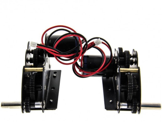 Редуктора Taigen лев. и пр., 4в1, сталь, 20подшип., 18000RPM для  3818, 3819, вал 8x49мм