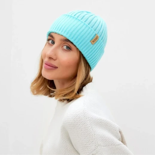 Шапка женская MINAKU "Бини" цвет мятный