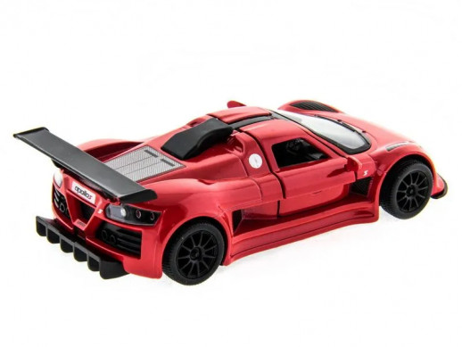 Машина Kinsmart Gumpert Apollo Sport 2010 инерция (1/12шт.) 1:36  б/к
