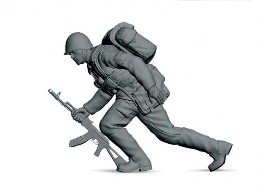 Сборная модель ZVEZDA Советские десантники. Афганистан, 1/35