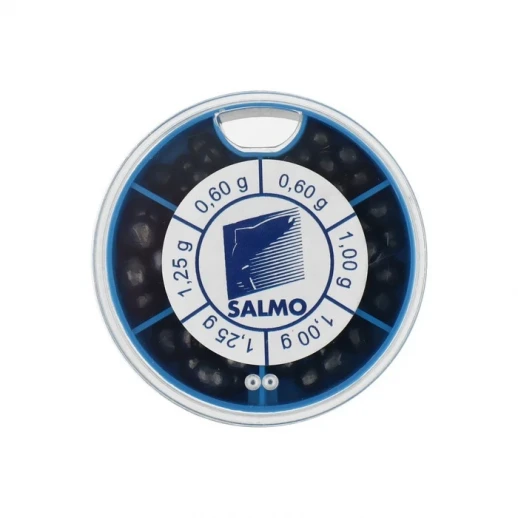 Грузила Salmo дробинка PL, 6 секций крупные, 50 г