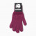 Перчатки женские, цвет фиолетовый, размер 18