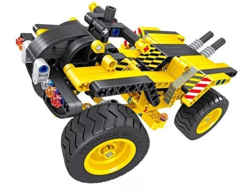 Конструктор Qihui Mechanical Master 2 в 1 Трактор и Багги (301 деталь)