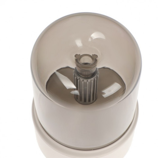 Аромадиффузор HM-9 с подсвечником, ультразвуковой, 120 мл, от USB в комп, подсветка, белый