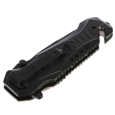 Складной нож Stinger, 90 мм, рукоять: сталь, алюминий, коробка картон