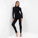 Термобельё женское (лонгслив, лосины) MINAKU цвет графит