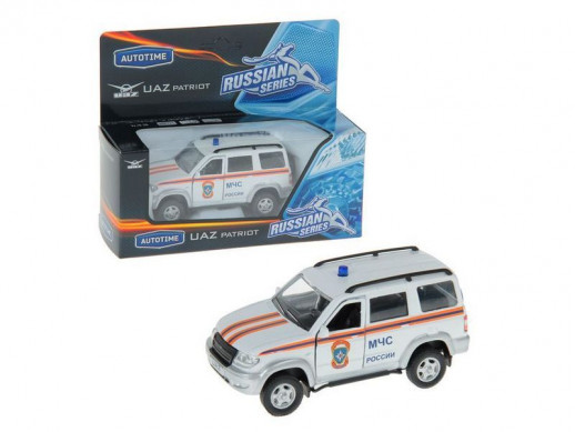 Машина Autotime "UAZ PATRIOT" МЧС 1:43
