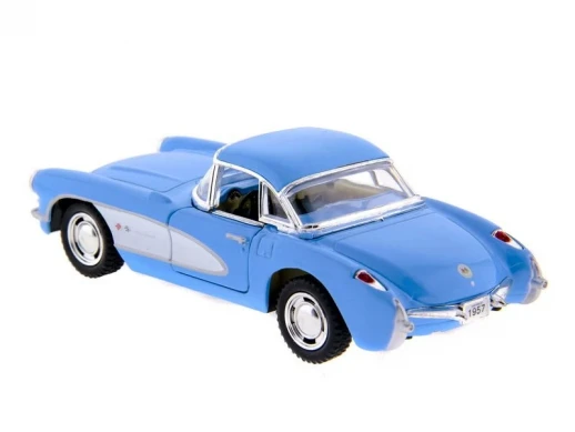 Машина Kinsmart "Chevrolet Corvette 1957" инерция (1/12шт.) 1:34 б/к